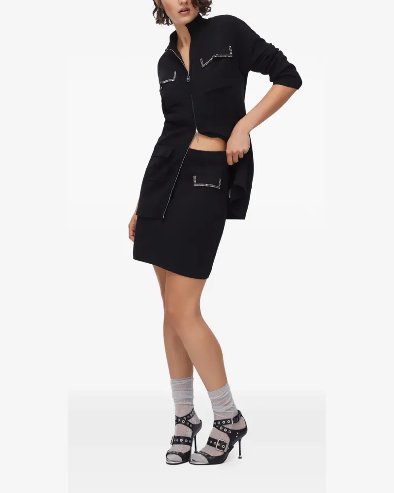 Liu Jo knit mini skirt - Schwarz Schwarz