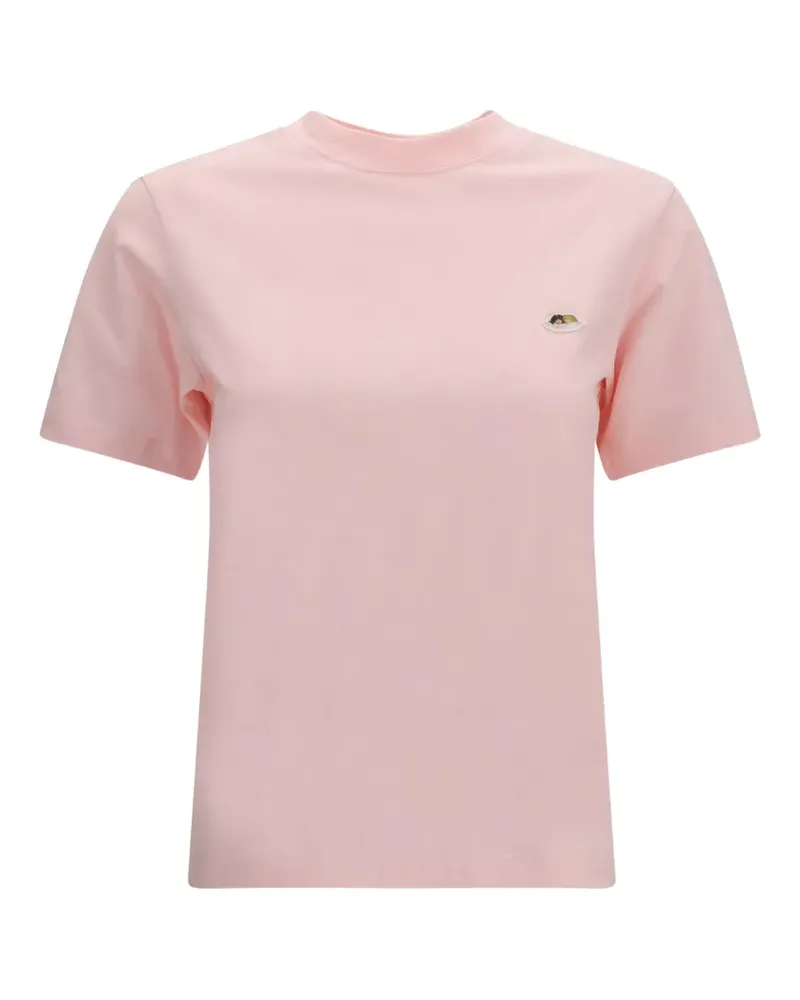Fiorucci Angels patch T-shirt - Rosa Rosa
