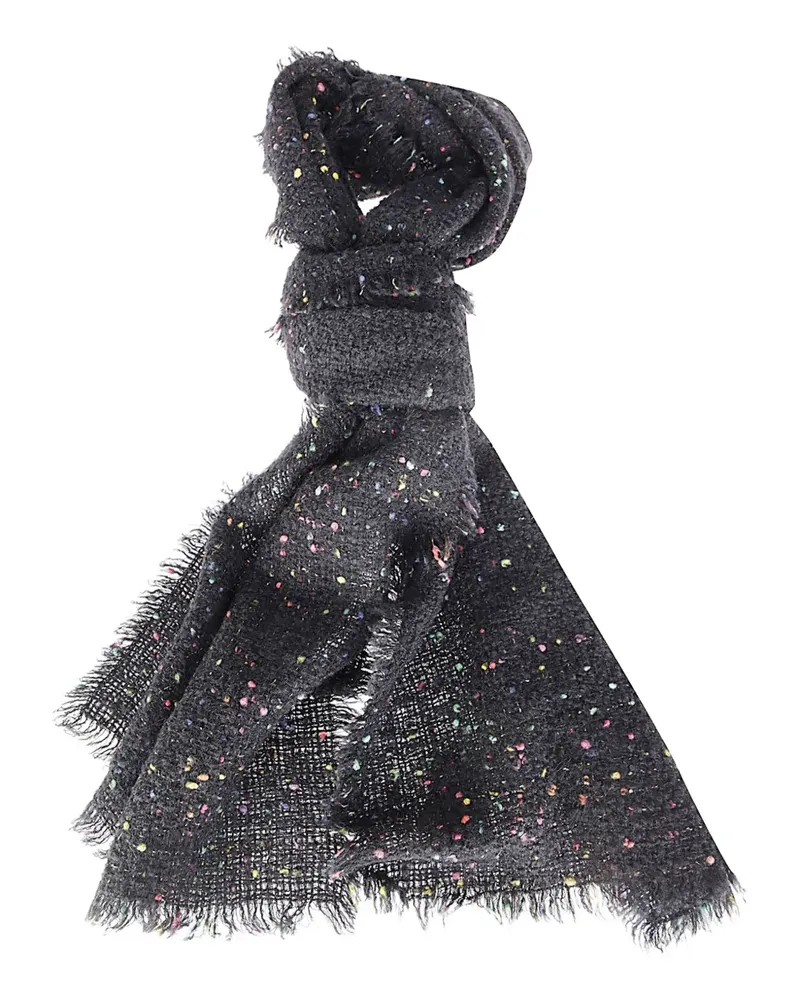 Faliero Sarti Francesca fringed scarf - Grau Grau