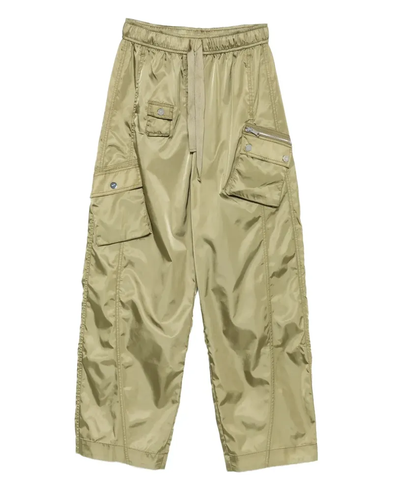 Ganni Tapered-Cargohose - Grün Grün