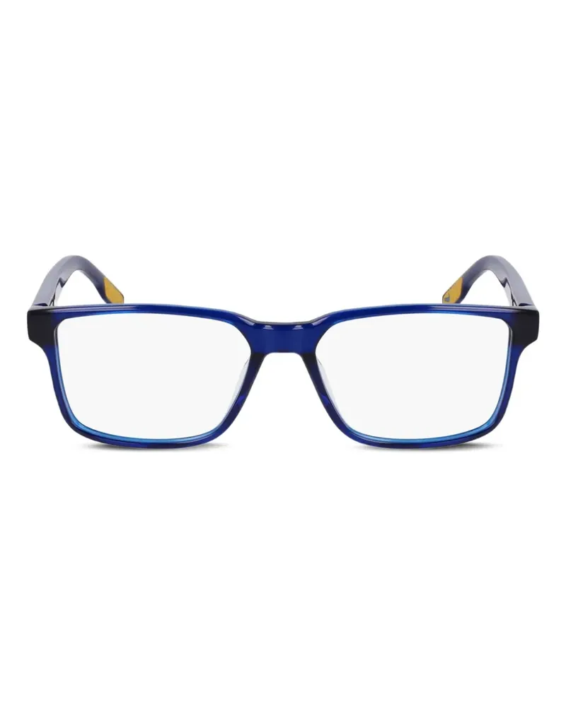 Nike Brille mit eckigem Gestell - Blau Blau
