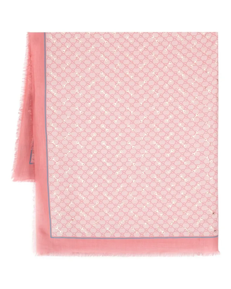 Gucci Schal mit GG - Rosa Rosa