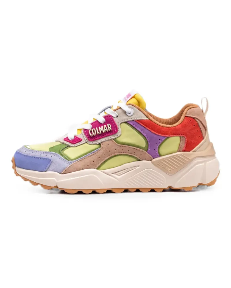 Colmar Garner Flash suede-panelled sneakers - Grün Grün