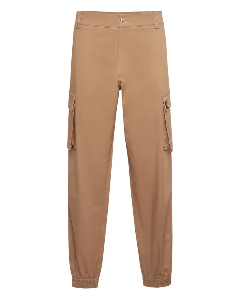 Philipp Plein Cargohose mit aufgesetzten Taschen - Nude Nude