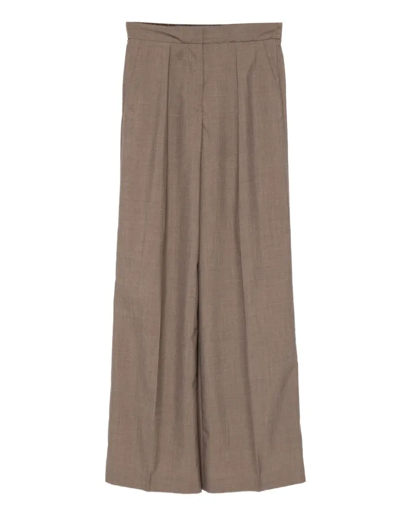 Joseph Alanel Hose mit Falten - Braun Braun