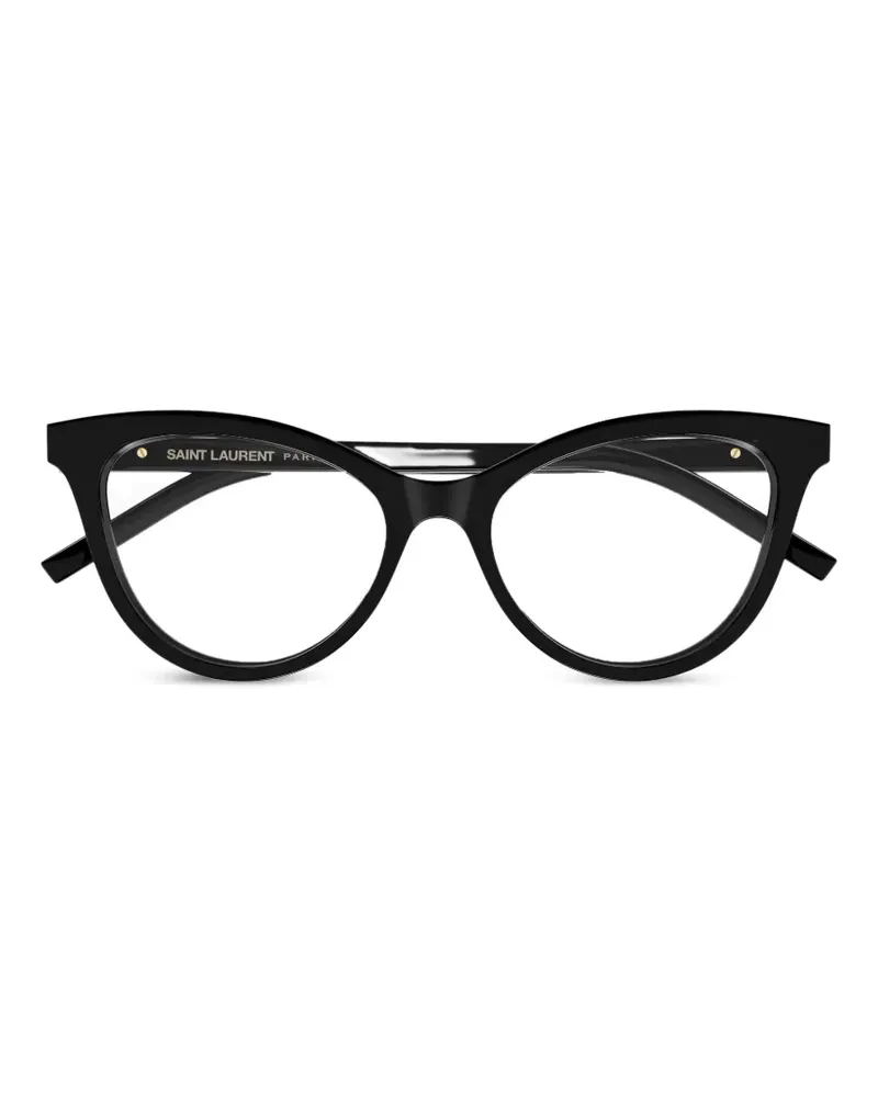 Saint Laurent cat-eye glasses - Schwarz Schwarz