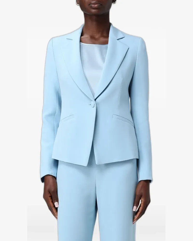 Emporio Armani single-breasted jacket - Blau Blau