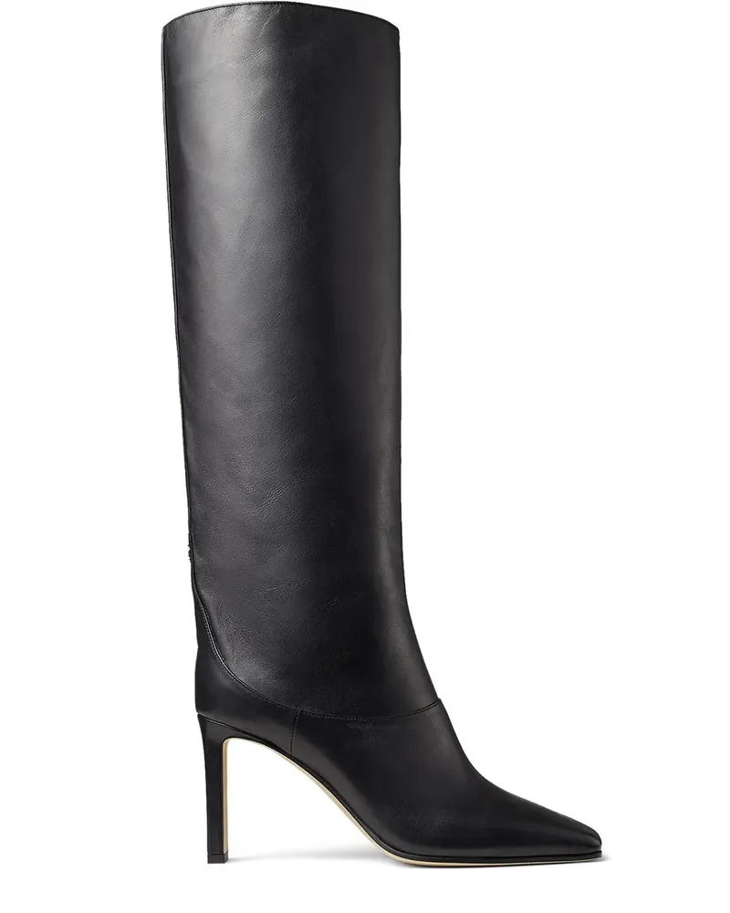 Jimmy Choo Mavis' Stiefel, 85mm - Schwarz Schwarz