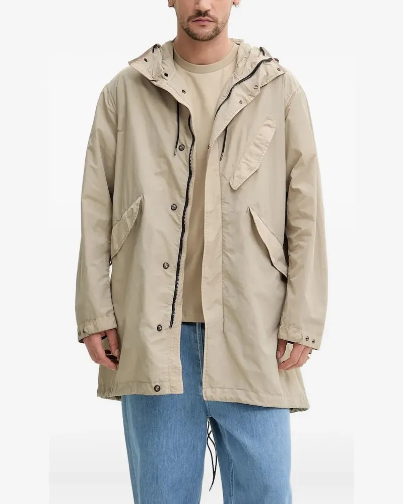 C.P. Company Jacke mit Kapuze - Nude Nude