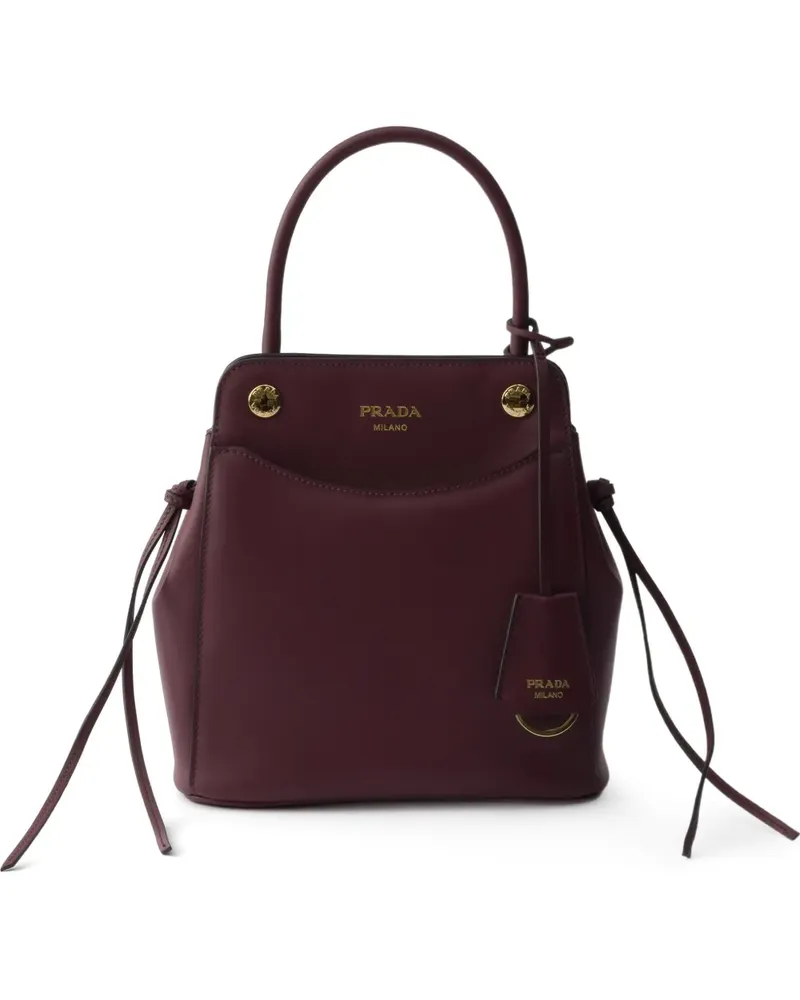 Prada Mini Carry Handtasche - Rot Rot