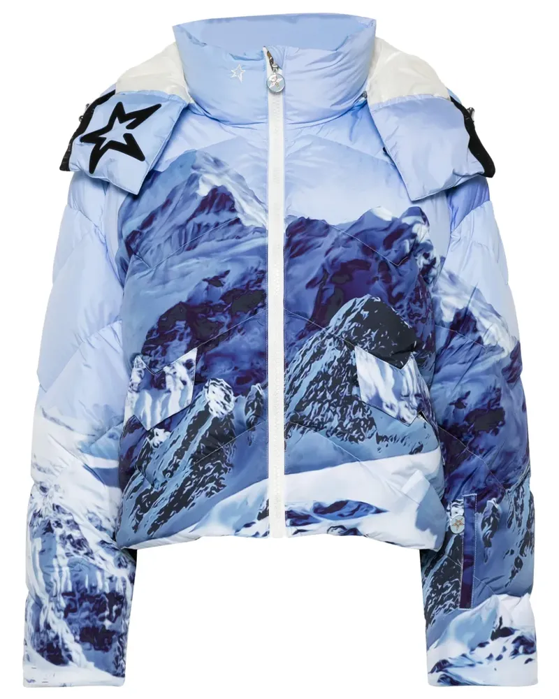 Perfect Moment Gesteppte Mountain Skijacke - Blau Blau