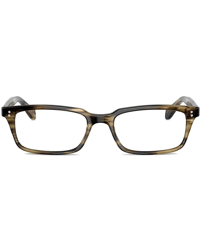Oliver Peoples Brille mit eckigem Gestell - Grün Grün