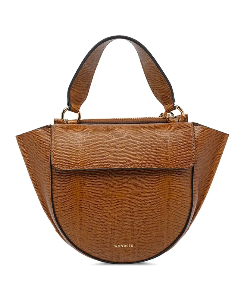 WANDLER Hortensia shoulder bag - Braun Braun