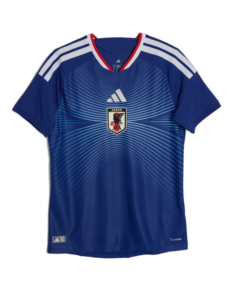 adidas JFA T-Shirt mit rundem Ausschnitt - Blau Blau