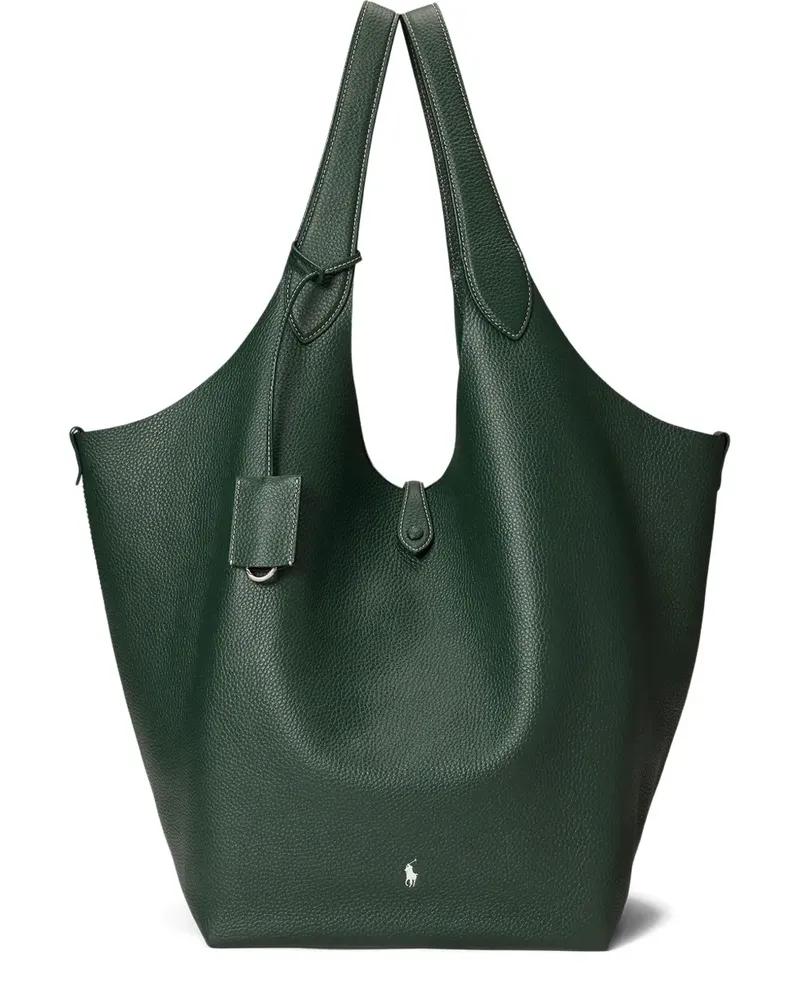 Ralph Lauren Große Polo Play Tote Bag - Grün Grün