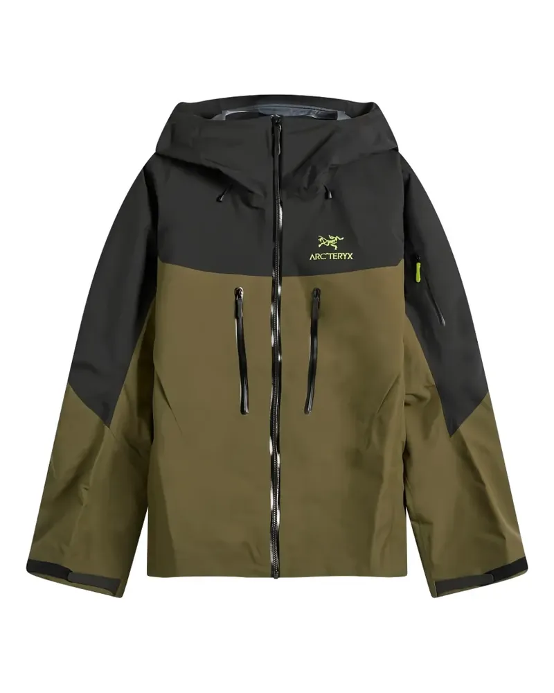 Arc'teryx Kapuzenjacke mit Logo-Print - Grün Grün