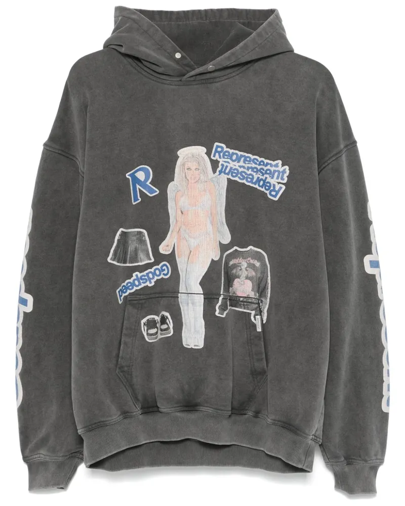 REPRESENT Question Your Innocence Hoodie - Grau Grau