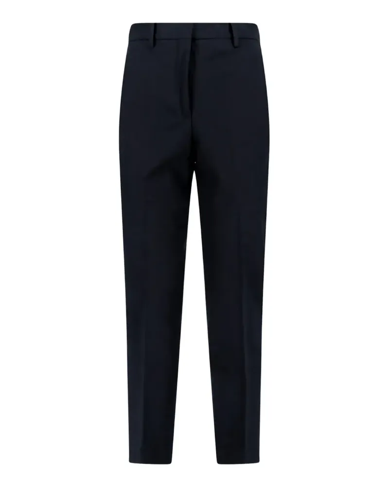 Incotex concealed-fastening tailored trousers - Schwarz Schwarz