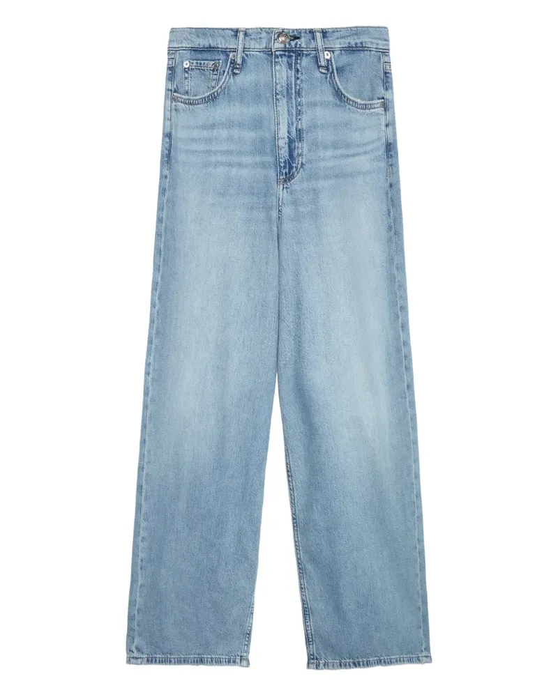 Rag & Bone Weite Five-Pocket-Jeans - Blau Blau