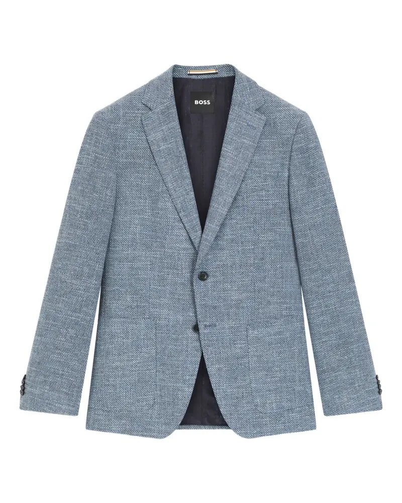 HUGO BOSS Geknöpftes Sakko - Blau Blau