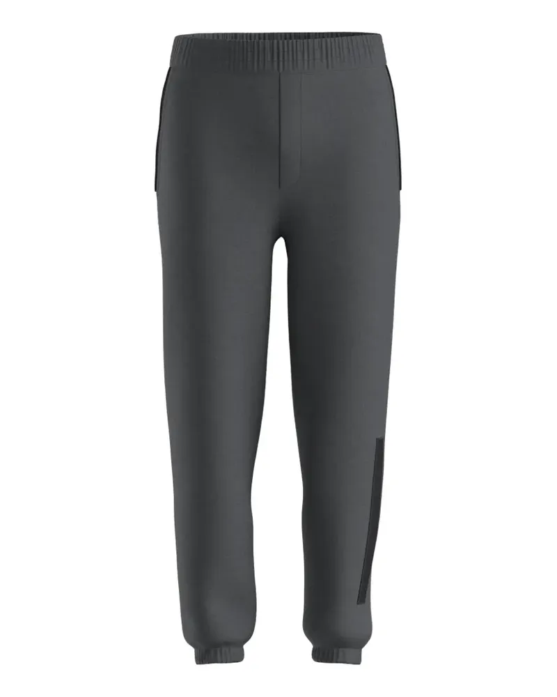 HUGO BOSS Jogginghose mit lockerem Schnitt und Logo-Besatz - Grau Grau