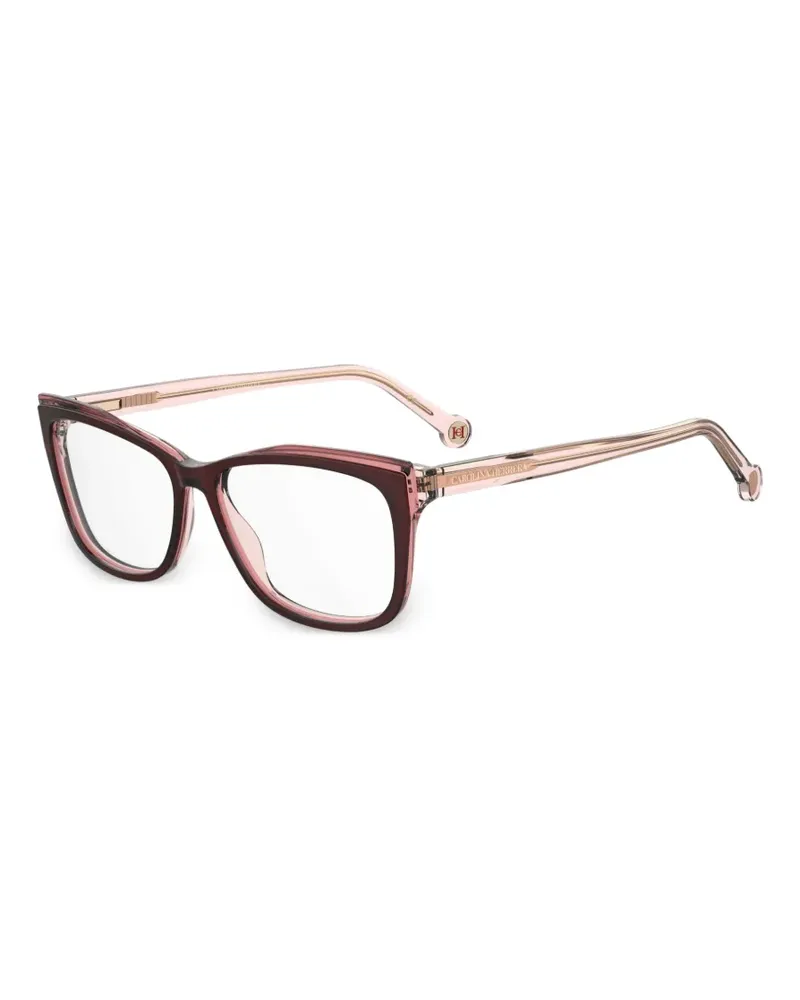 Carolina Herrera New York cat-eye frame glasses - Rot Rot