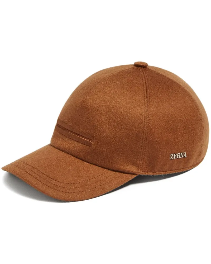 Ermenegildo Zegna Oasi Baseballkappe - Braun Braun