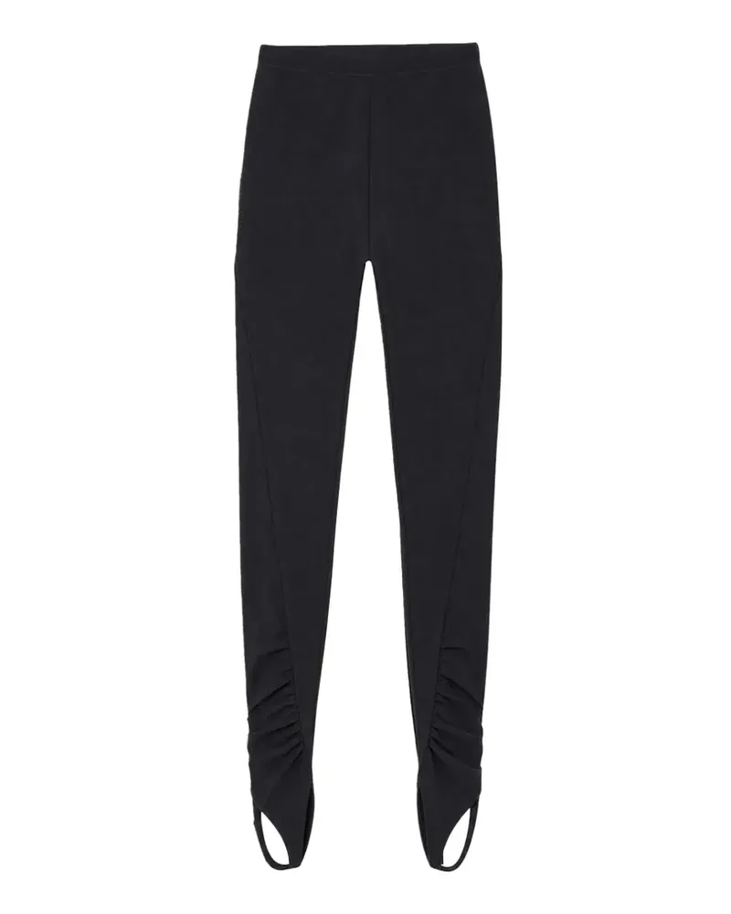IRO Geraffte Titanium Stegleggings - Schwarz Schwarz