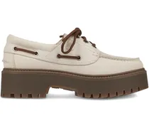 Loafer mit Plateau - Nude