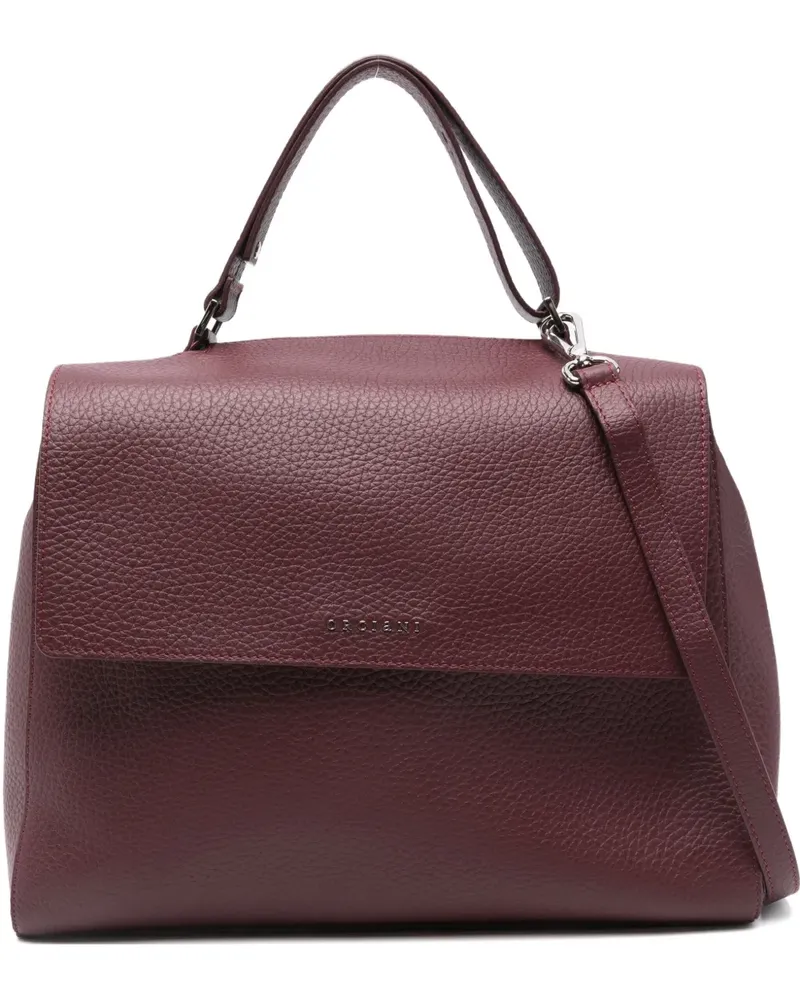 Orciani Schultertasche aus Leder - Rot Rot