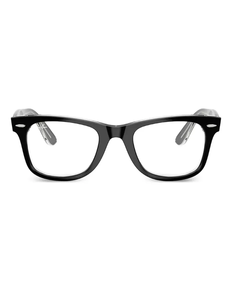 Ray Ban Wayfarer square-frame glasses - Schwarz Schwarz