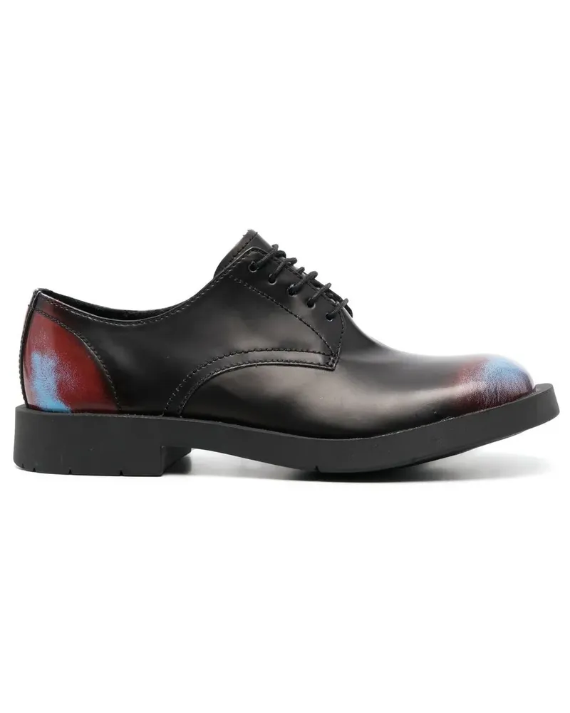 Camper Schnürschuhe im Distressed-Look - Schwarz Schwarz