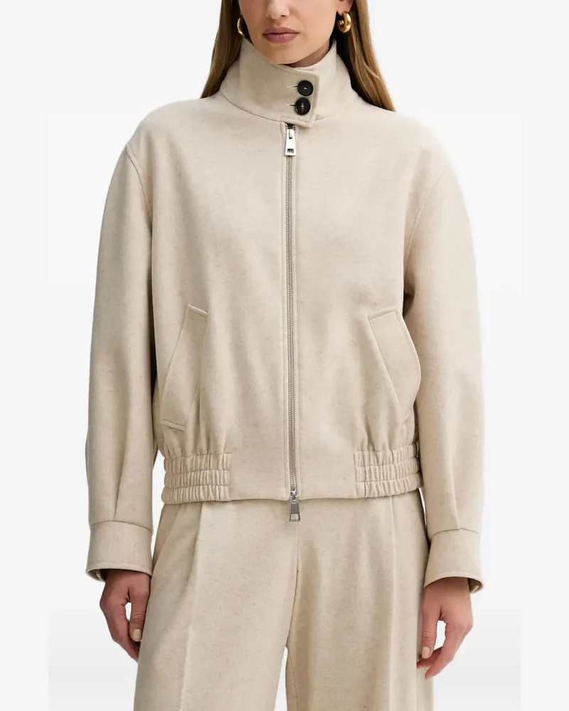 Liviana Conti Rooney Jacke mit Reißverschluss - Nude Nude