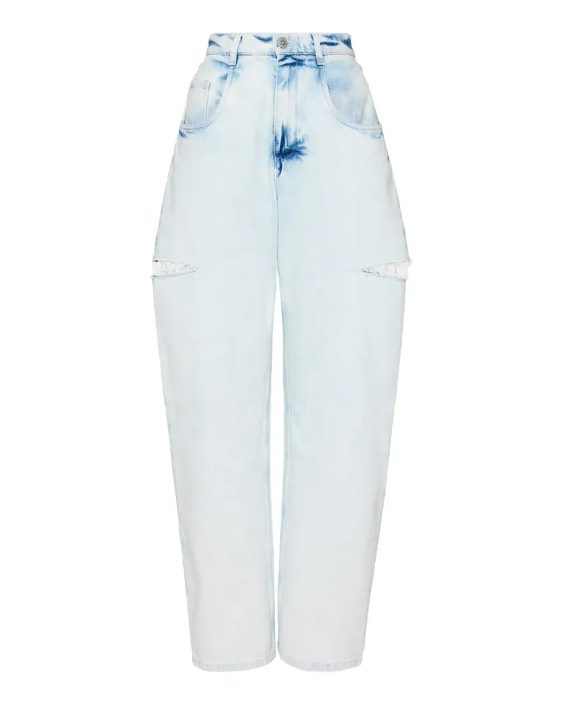 Maison Margiela Jeans mit Barrel-Bein - Blau Blau