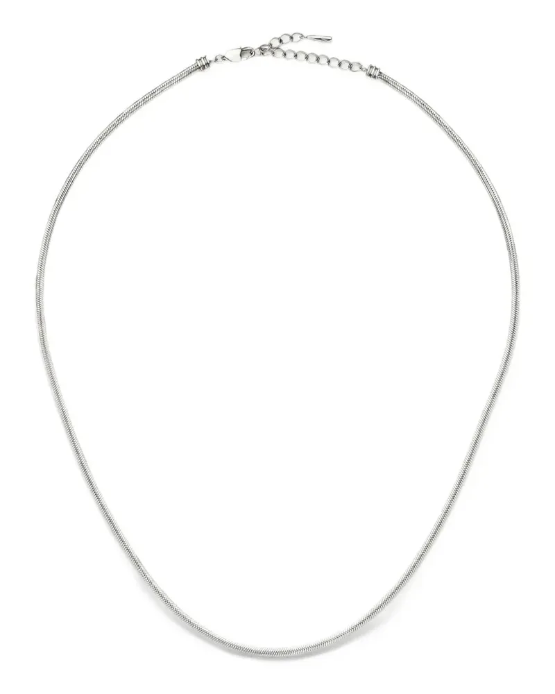 Missoma snake chain necklace - Silber Silber