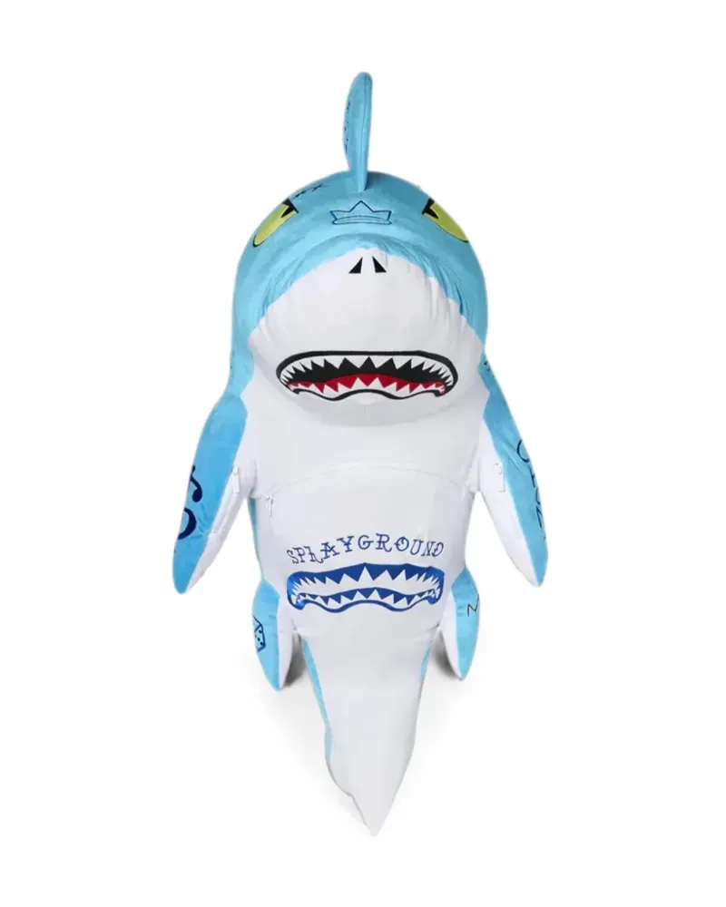 Sprayground Shark Plush Rucksack - Blau Blau