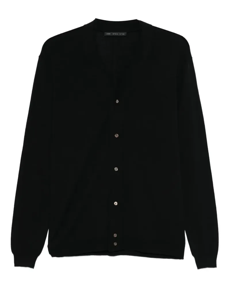 Low Brand buttoned-front cardigan - Schwarz Schwarz