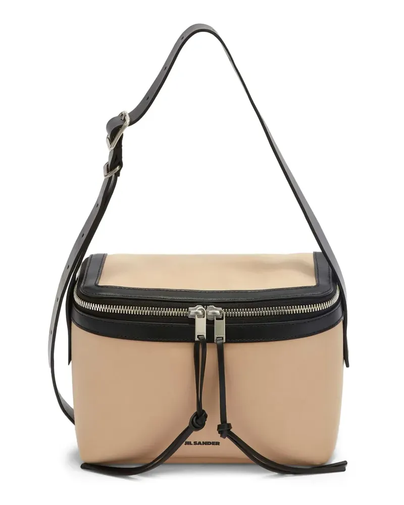 Jil Sander Kleine Schultertasche - Braun Braun