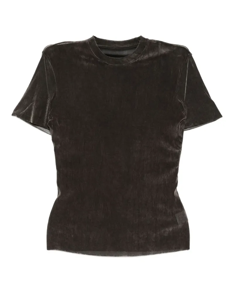 JNBY Schmales T-Shirt - Grau Grau