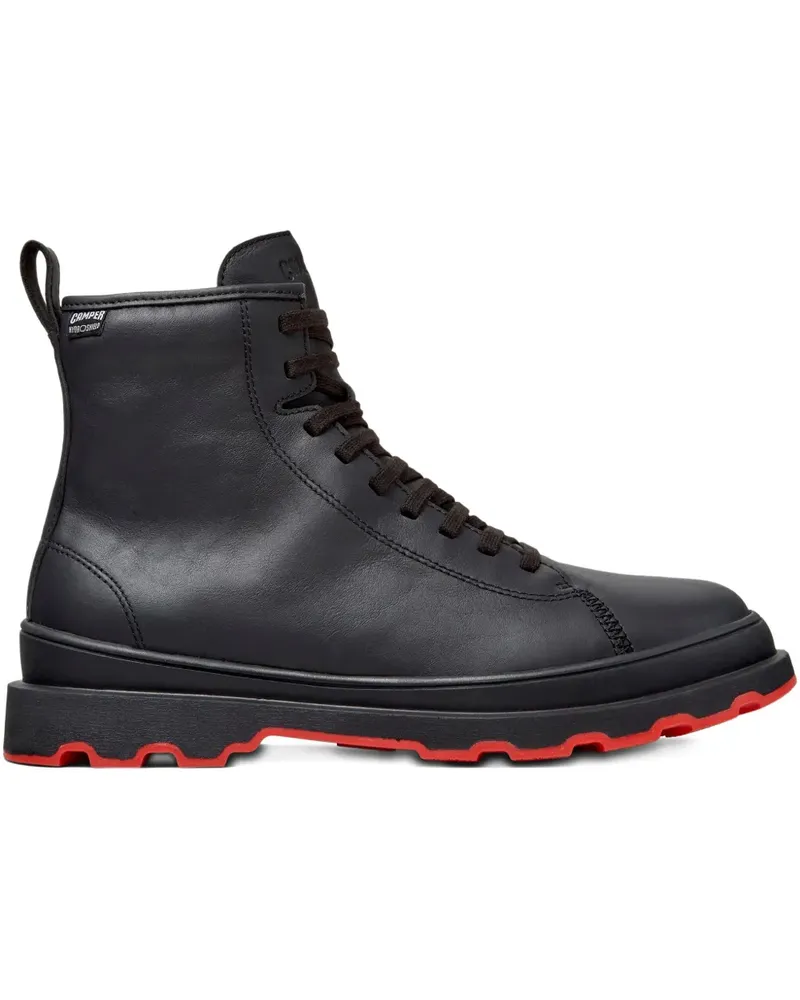 Camper Brutus Schnürstiefel - Schwarz Schwarz
