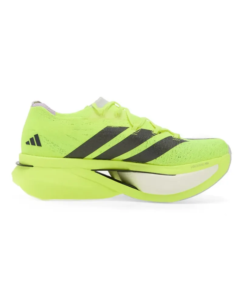 adidas Adizero Prime X3 Sneakers mit Logo-Print - Gelb Gelb