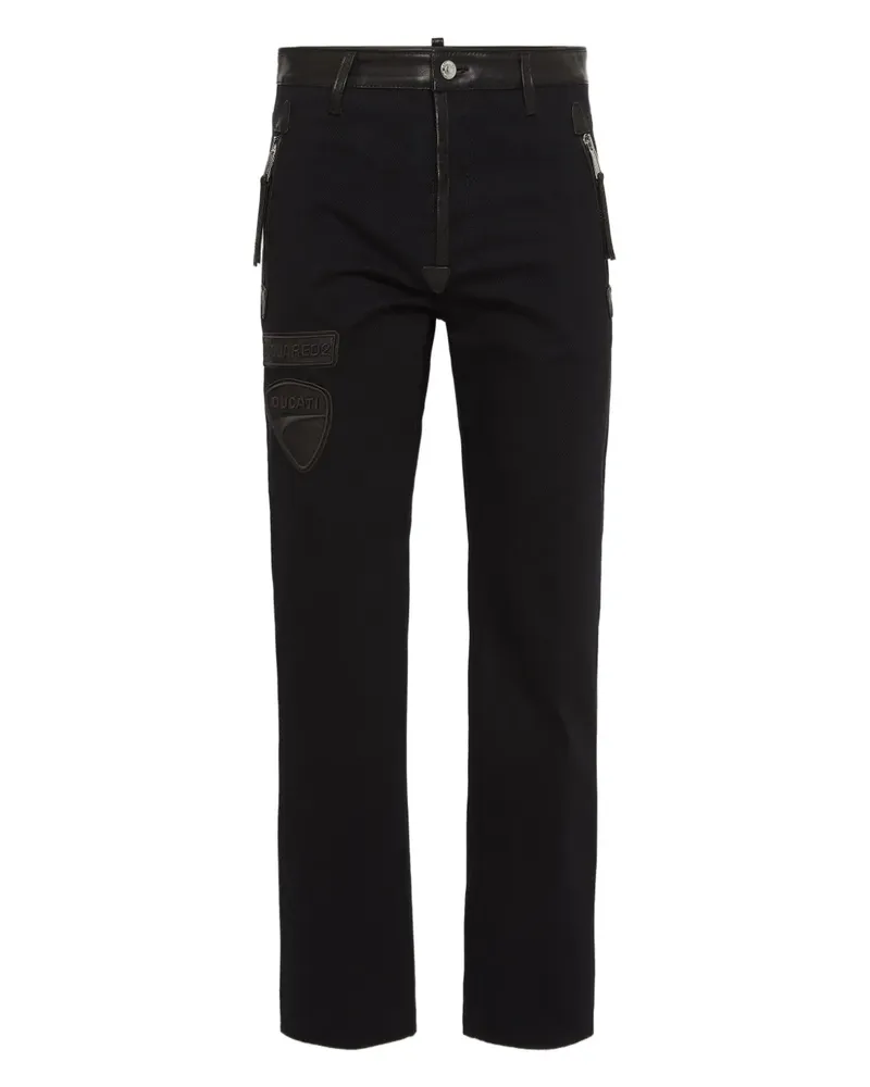 Dsquared2 x Ducati Hybrid 642 Hose - Schwarz Schwarz