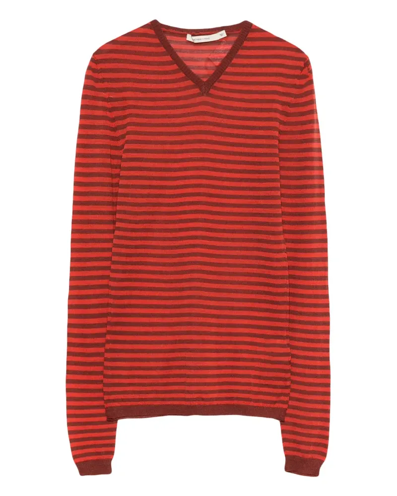 Paloma Wool Oberteil mit V-Ausschnitt - Rot Rot