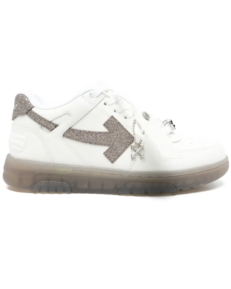 OFF-WHITE Out of Office Metal Sneakers - Weiß Weiß