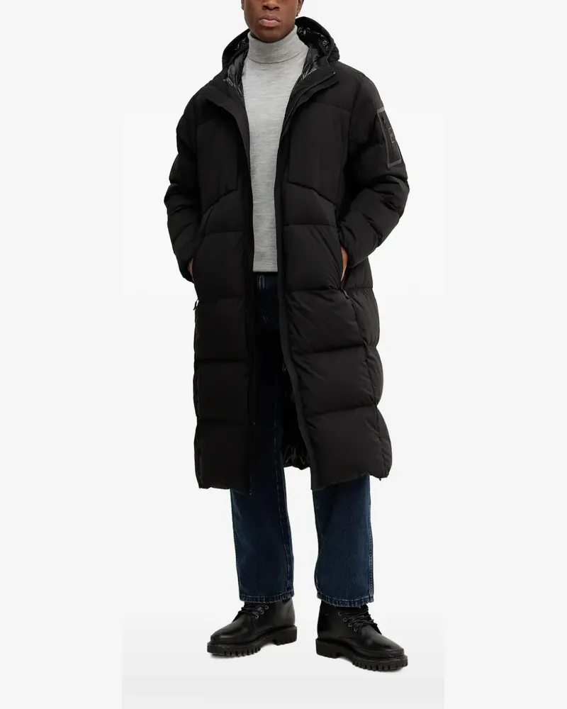 HUGO BOSS Riplite Coat HD long-sleeve coat - Schwarz Schwarz