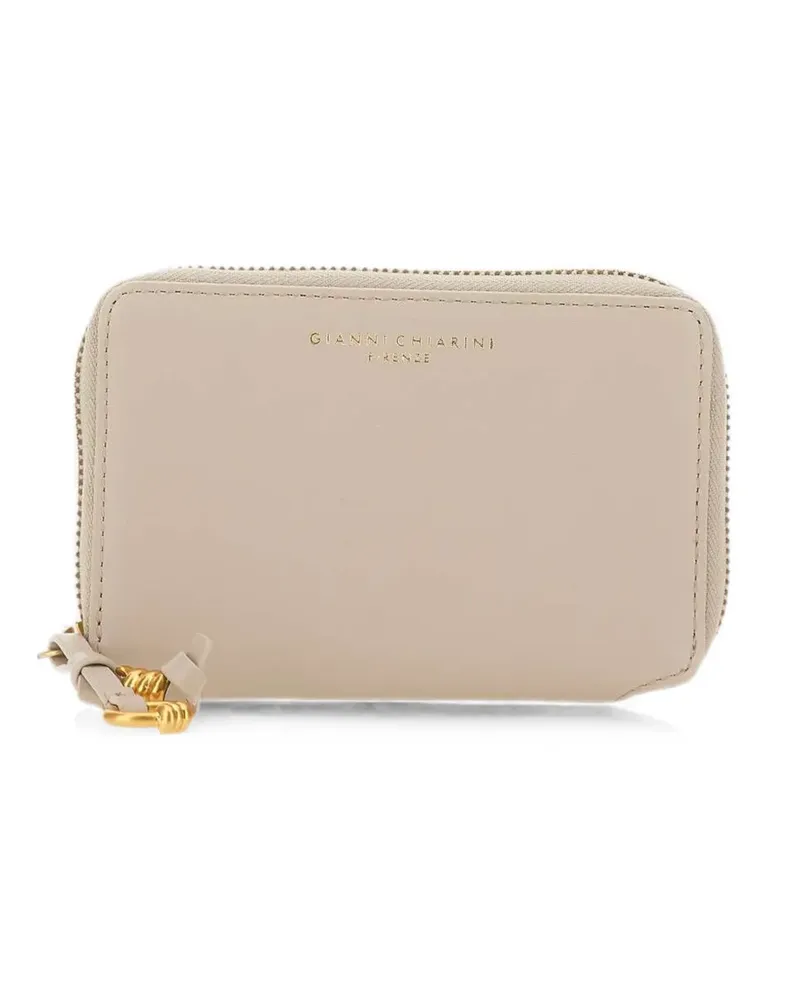 Gianni Chiarini Dollaro leather wallet - Nude Nude
