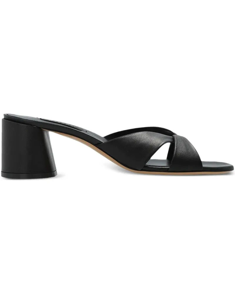 Casadei Mules, 70mm - Schwarz Schwarz
