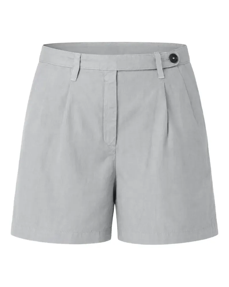 Massimo Alba Sardina Shorts mit Falten - Grau Grau