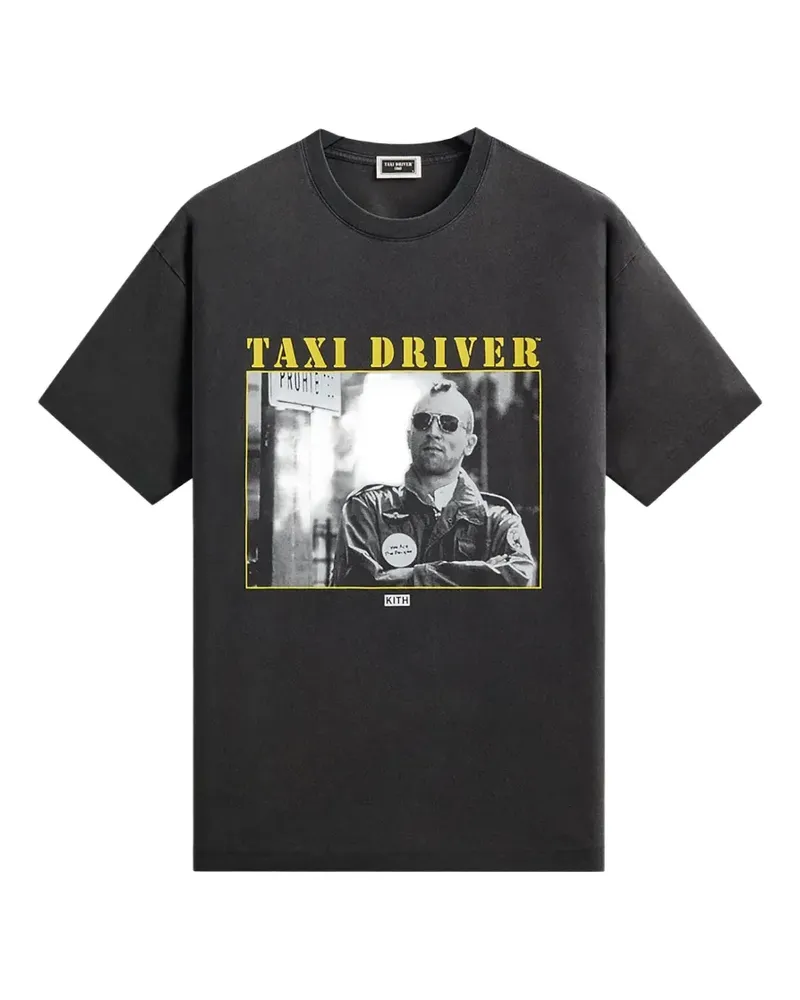 KITH Taxi Driver T-Shirt mit grafischem Print - Grau Grau