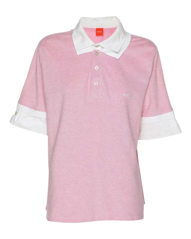 HUGO BOSS Klassisches Poloshirt - Rosa Rosa